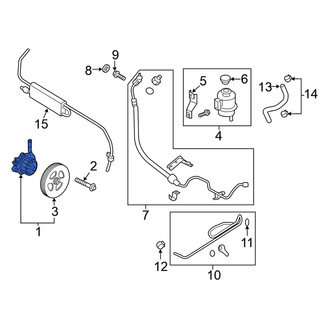Nissan OE - Power Steering Pump