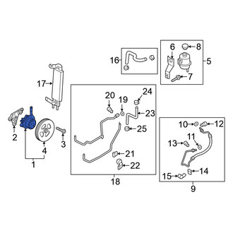 Nissan OE - Power Steering Pump