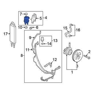 Nissan OE - Power Steering Reservoir