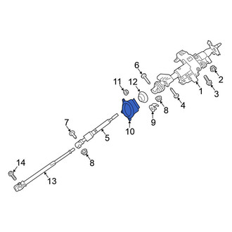 Nissan OE - Steering Coupling Boot