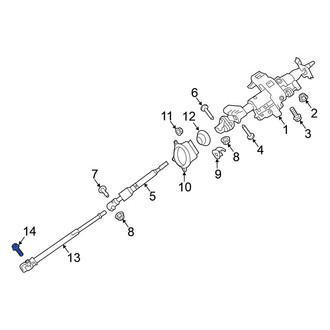 Nissan OE - Upper Steering Shaft Bolt