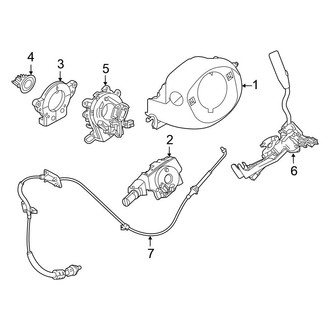 Nissan OE - Steering Column - Shroud, Switches & Levers