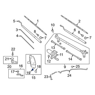 Nissan OE - Washer Fluid Level Sensor