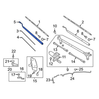 Nissan OE - Right Wiper Arm