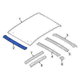 Nissan OE - Front Roof Header Panel
