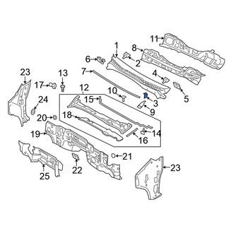 Nissan OE - Cowl Cover Grommet