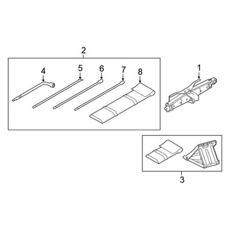 Nissan OE - Cab - Jack & Components (Crew Cab)