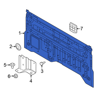 Nissan OE - Rear Truck Cab Back Panel