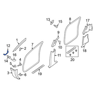 Nissan OE - Front Interior Grab Bar