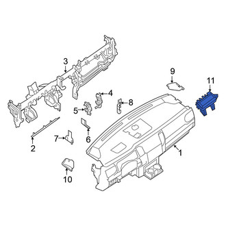 Nissan OE - Upper Instrument Panel Air Bag