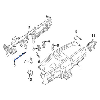 Nissan OE - Instrument Panel Knee Bolster