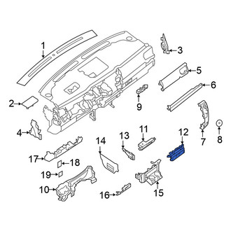 Nissan OE - Instrument Panel Storage Compartment
