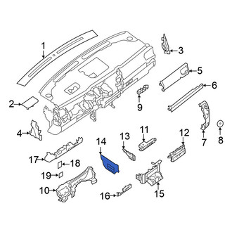 Nissan OE - Instrument Panel Cover