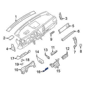 Nissan OE - Left Instrument Panel Molding
