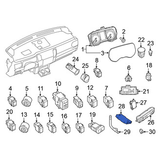Nissan OE - HVAC Control Module