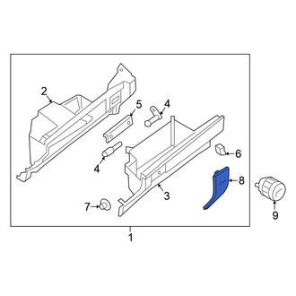 Nissan OE - Fuse Box Cover