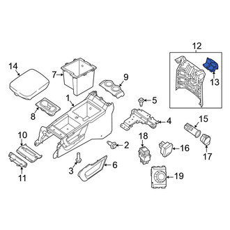 Nissan OE - Console Air Vent