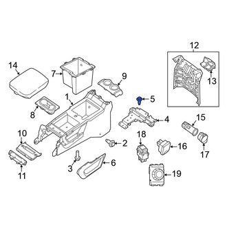 Nissan OE - Console Bolt