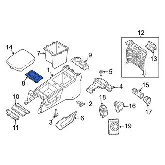 Nissan OE - Front Console Cup Holder