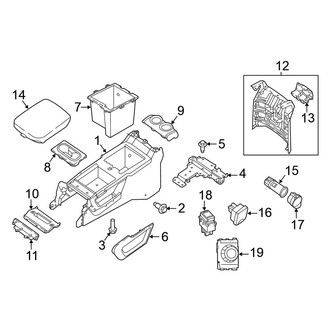 Nissan OE - Center Console