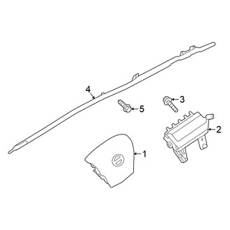 Nissan OE - Restraint Systems - Air Bag Components (Air Bags)