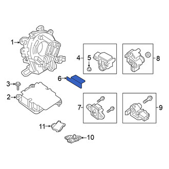 Nissan OE - Air Bag Impact Sensor Bracket