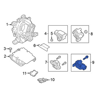 Nissan OE - Rear Air Bag Impact Sensor