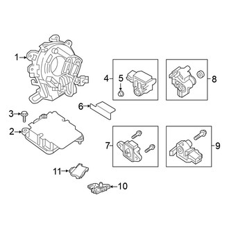 Nissan OE - Restraint Systems - Air Bag Components (Modules & Sensors)