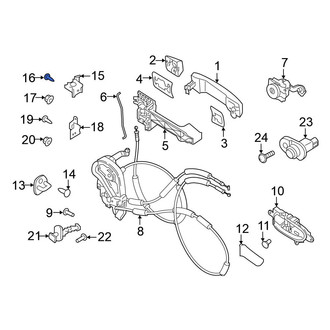 Nissan OE - Rear Body Panel Bolt