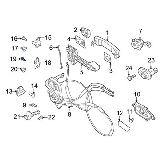 Nissan OE - Rear Body Panel Reinforcement Bolt