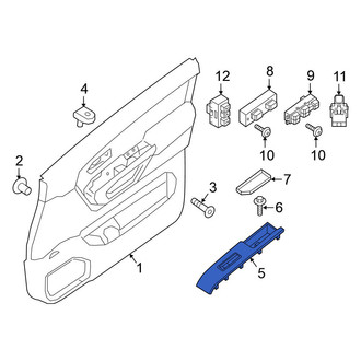 Nissan OE - Front Left Door Switch Trim Panel