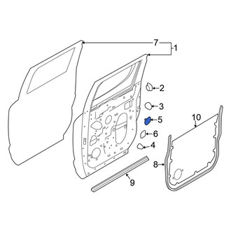 Nissan OE - Front Floor Plug