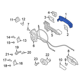 Nissan OE - Front Outer Exterior Door Handle