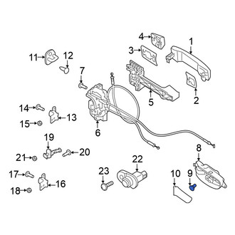 Nissan OE - Interior Door Handle Screw