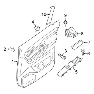 Nissan OE - Rear Door - Interior Trim (Crew Cab)