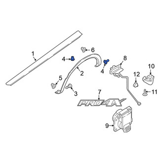 Nissan OE - Wheel Arch Molding Grommet