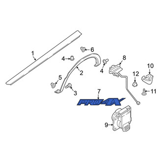 Nissan OE - Rear Truck Bed Decal