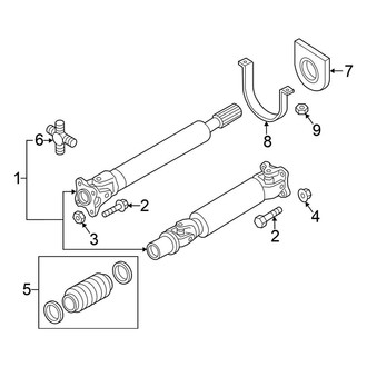 Nissan OE - Rear Suspension - Drive Shaft (RWD)