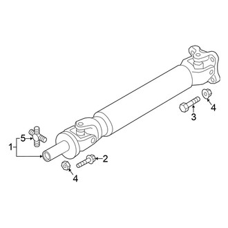 Nissan OE - Rear Suspension - Drive Shaft (4WD)