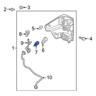 Nissan OE - Rear Back Up Light Bulb