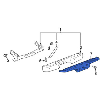 Nissan OE - Rear Bumper Step Pad