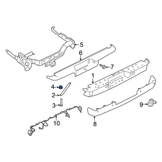 Nissan OE - Bumper Face Bar Nut