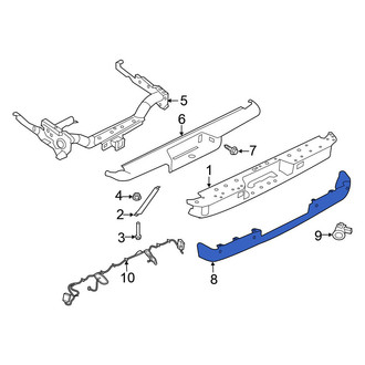 Nissan OE - Rear Bumper Cover