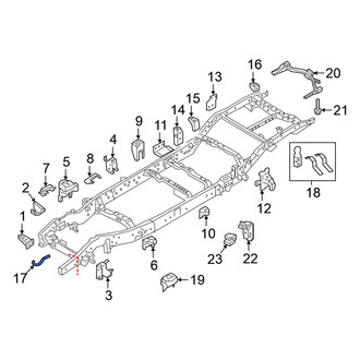 Nissan OE - Front Right Tow Hook