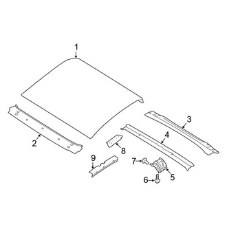 Nissan OE - Cab - Roof & Components (King Cab)