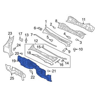 Nissan OE - Lower Firewall