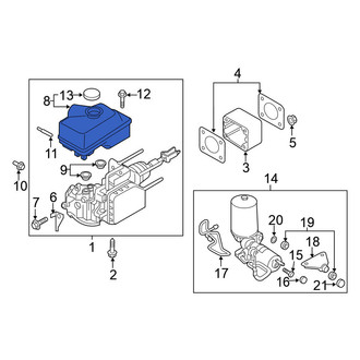 Nissan OE - Brake Master Cylinder Reservoir