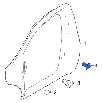 Nissan OE - Quarter Panel Nut