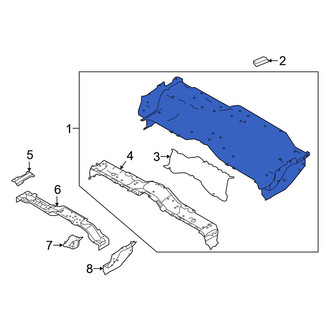 Nissan OE - Rear Floor Pan