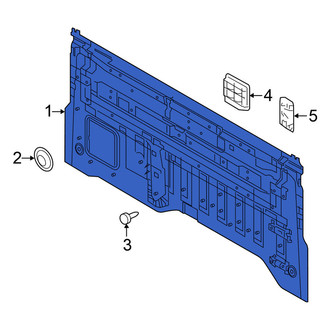 Nissan OE - Rear Truck Cab Back Panel